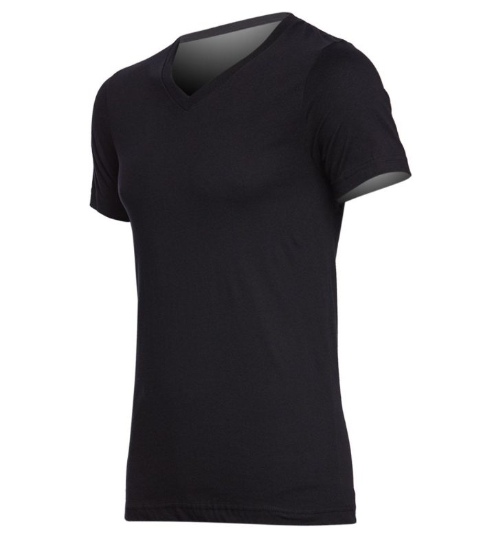 Bella + Canvas Men's Jersey Short Sleeve V-neck Tee - Image 12