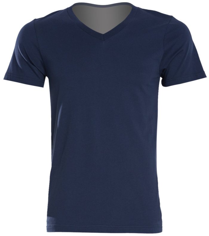 Bella + Canvas Men's Jersey Short Sleeve V-neck Tee - Image 6