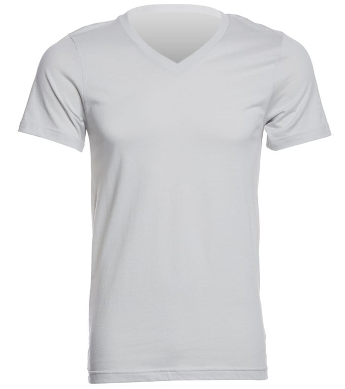 Bella + Canvas Men's Jersey Short Sleeve V-neck Tee - Image 20