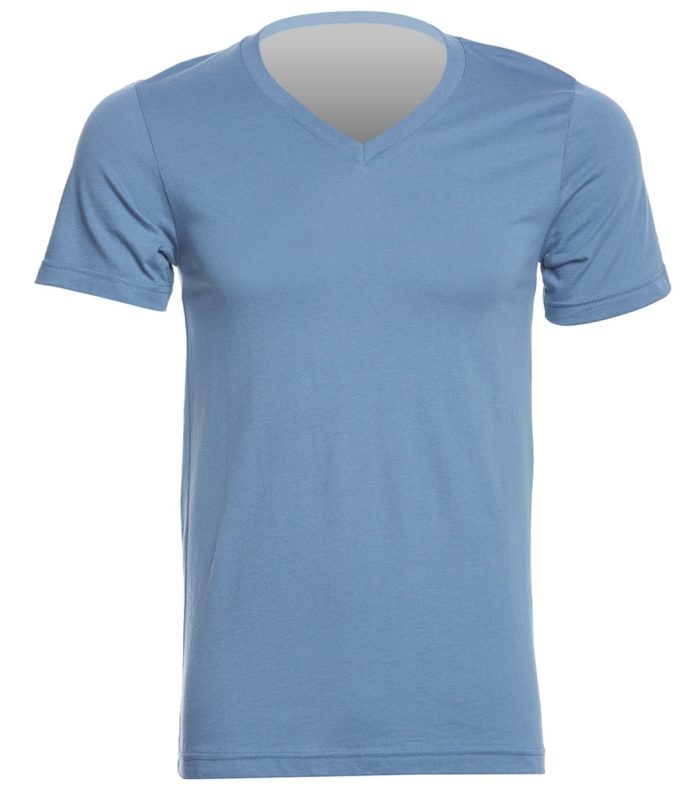 Bella + Canvas Men's Jersey Short Sleeve V-neck Tee